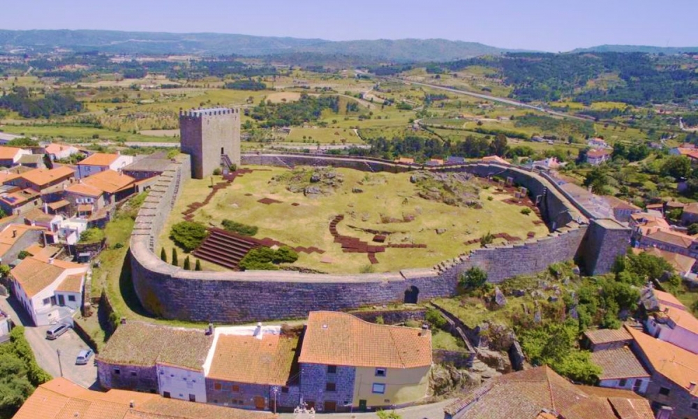 Route van 19 kastelen in de regio Serra da Estrela
