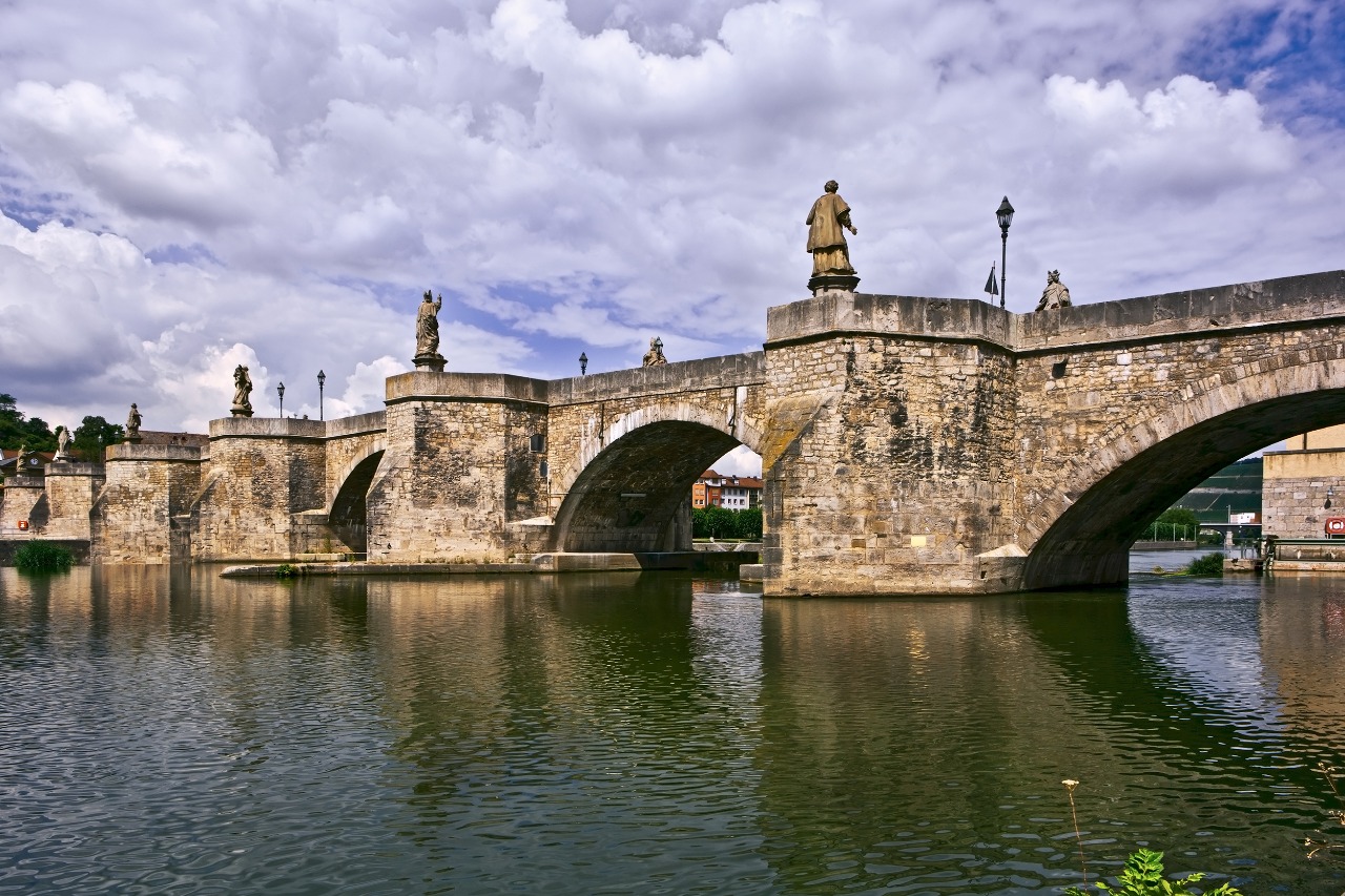 Oude brug van Würzburg