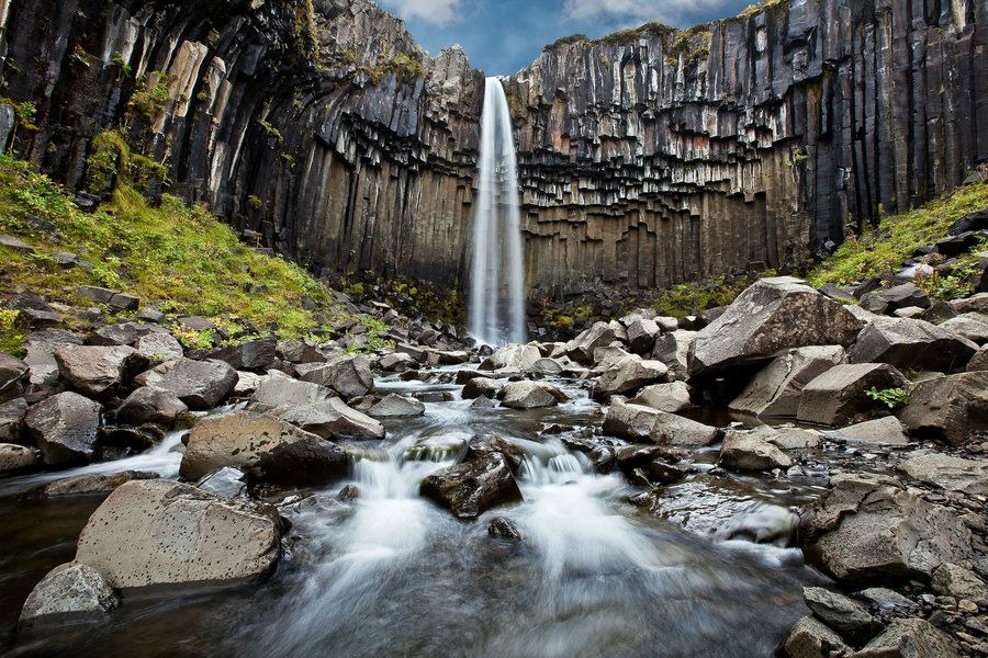 Wasserfall Svartifoss