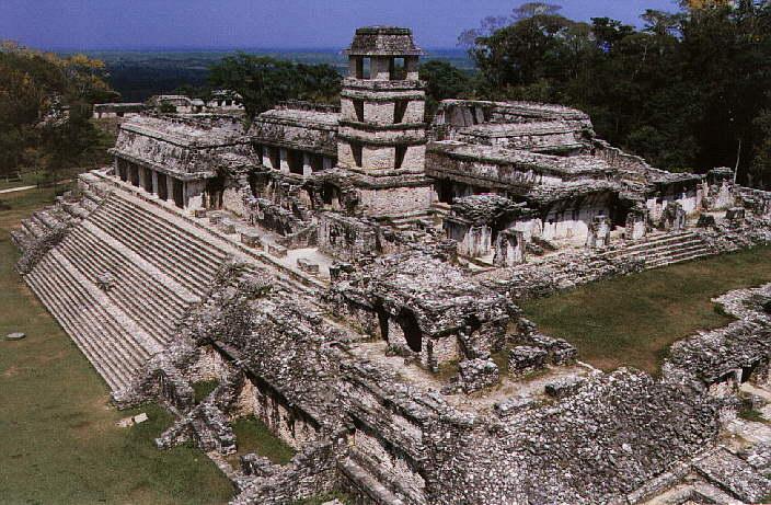 Mayan stad Palenque