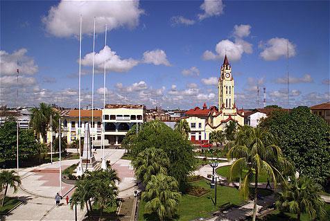 Hauptplatz von Iquitos