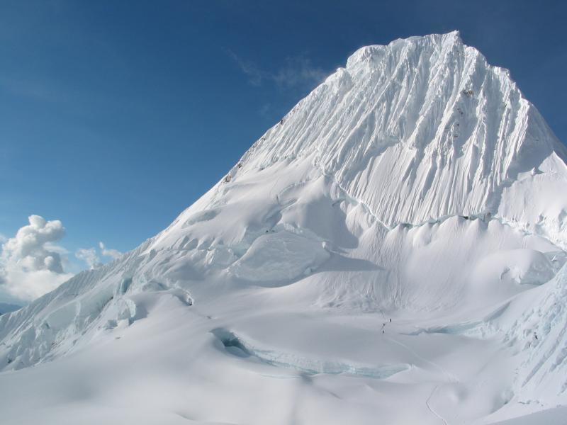 Alpamayo "der schönste Berg der Welt"