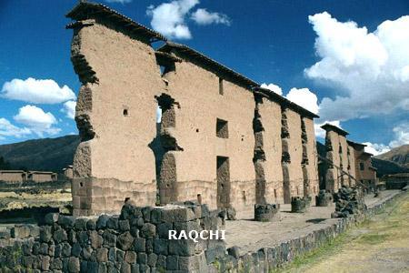 Raqchi archeologisch complex