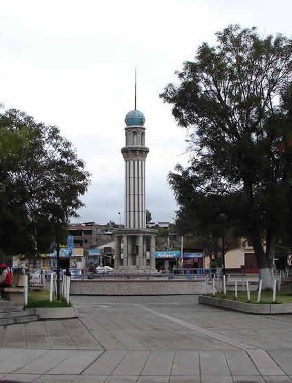 Chupaca Hauptplatz