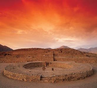 Heilige Stadt von Caral (Peru)