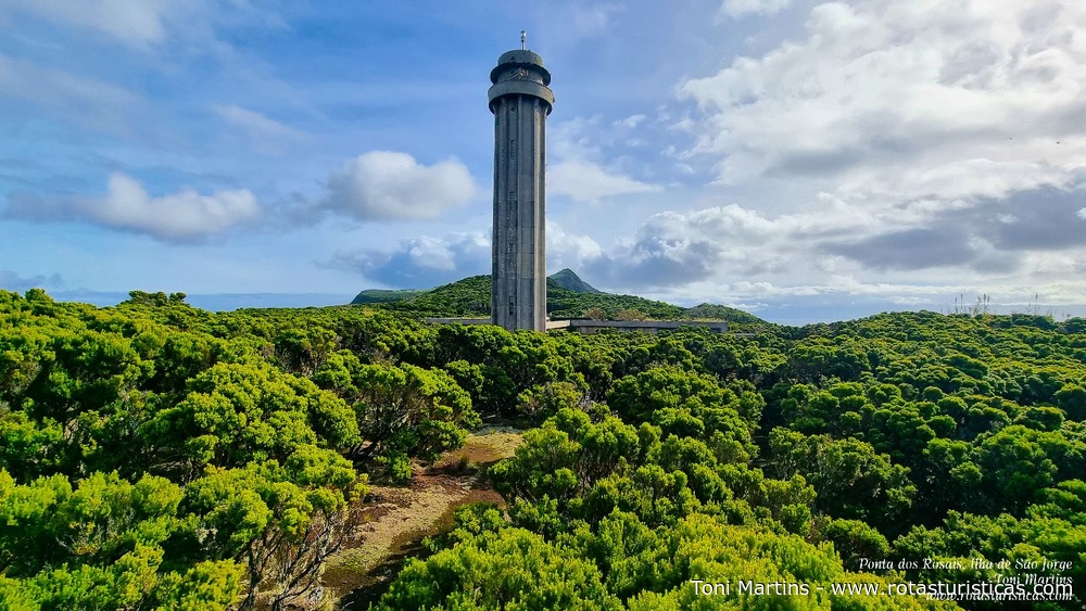 Leuchtturm Ponta dos Rosais, Insel Sao Jorge