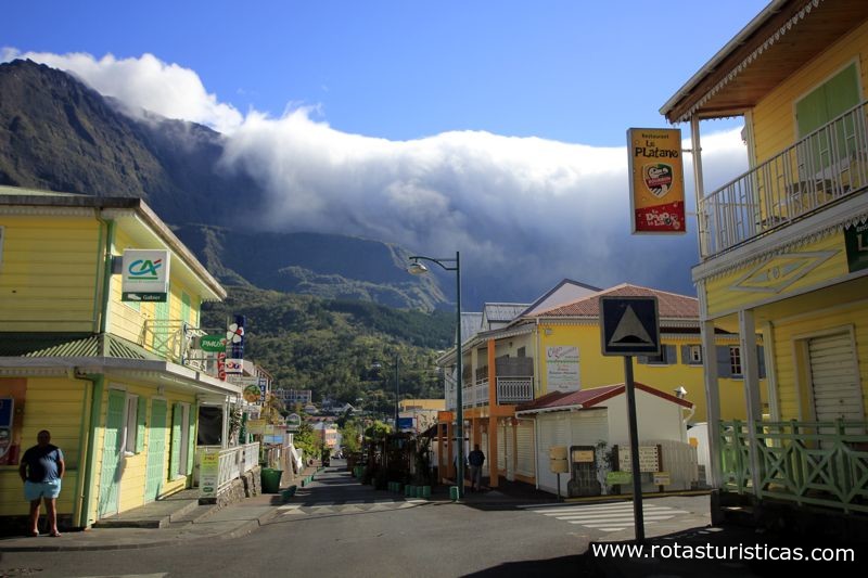 Dorf von Cilaos (Reunion)