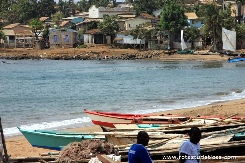 Strände von Pantufo (Insel São Tomé)